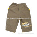 Boy's Casual Pants Made of 100% Polyester Microfiber